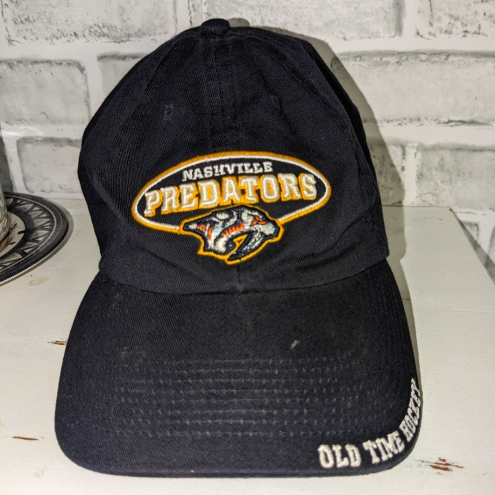 NHL Nashville Predators navy hat adult size unisex